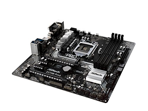 ASRock Z270M Pro4 Micro ATX LGA1151 Motherboard (Z270M Pro4 ASRock Z270M Pro4 Micro ATX LGA1151 Motherboard (Z270M Pro4